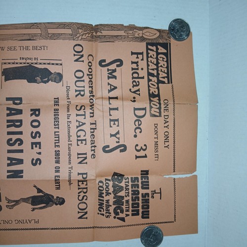 ROSES PARISIAN Midget FOLLIES VAUDEVILLE KARNEVAL ZIRKUS ROYAL POSTER SPIELZETTEL - Bild 15 von 24