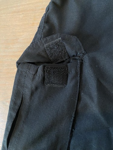 Burnside Shorts Boys Size 18 Waist 28 Black Cargo Hybrid Quick Dry Swim Short - Picture 4 of 10