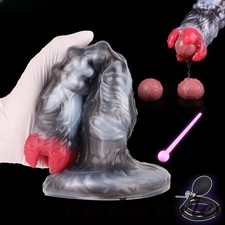 Monster Anal Plug Alien Ovipositor Inflatable  Manual Laying Hollow Dildo Toy