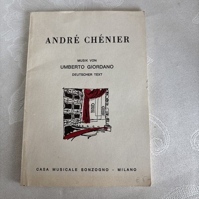 André Chenier Deutscher Text Umberto Giordano Musik