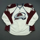 2013-14 Brad Malone Colorado Avalanche Game Used Worn NHL Hockey Jersey