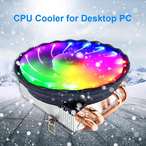 4 Heat Pipe CPU Cooler PWM 4 Pin PC Radiator Cooling Fan (No Light) - Bild 12 von 12