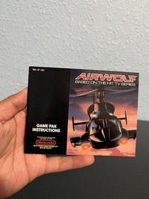 Airwolf (Nintendo NES) Complete in Box CIB