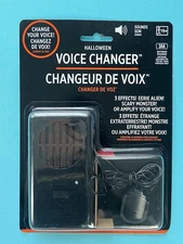 Halloween Voice Changer w/ 3 Effects (Alien, Monster, Amplify Your Voice) Amscan