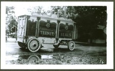 Trained Seals Wagon Cole Bros Circus backlot 1936