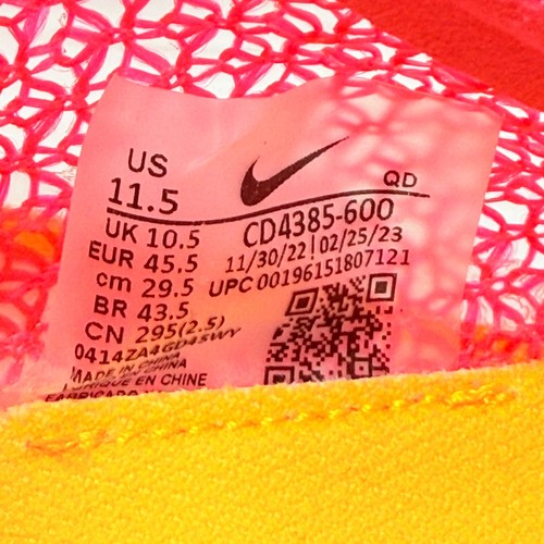 Nike Air Zoom Victory Puntas de Atletismo Rosa CD4385-600 Talla 11.5 - Imagen 12 de 13