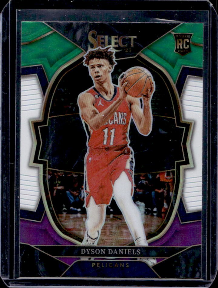 2022-23 Select Dyson Daniels RC Green White Purple Prizm Concourse #67