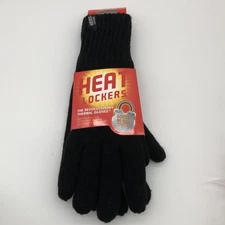 Heat Lockers Women Large Extra Large Thermal Gloves Black Warm Protected NEW