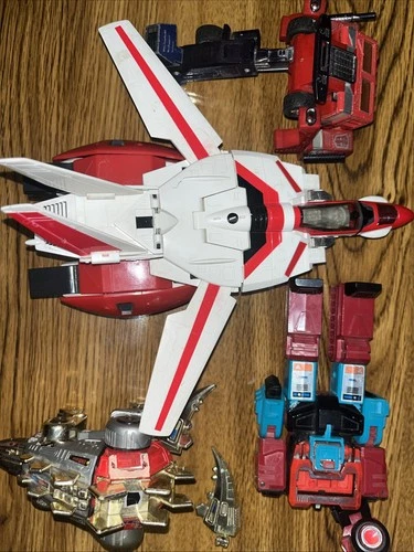 Vintage Transformers G1 Lot – Jetfire & More - Missing Parts/Broken