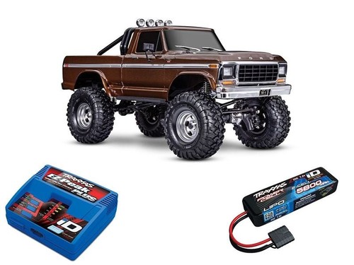 Traxxas TRX-4 79 Ford F150 High-Trail 4WD Crawler RTR, braun #92046-4BRWNSET3 - Bild 1 von 2