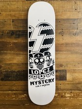 Mystery Skateboards Vintage Adrian Lopez Los Muertos Deck Rare Jamie Thomas Zero