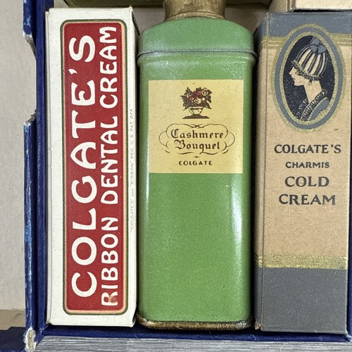 Confezione Weekend Colgate Colgate Vintage Anni '20 Set Completo Scatola Originale - Foto 7 di 8