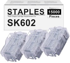 ** NEW Konica Minolta SK602 Staple Cartridges | 15,000 Staples Total | 3-Pack