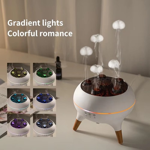 Humidificador de aire para medusas de 5 puertos difusor de escritorio aceite esencial 2580 - Imagen 7 de 10
