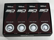 Wilson 50 Elite Golf Balls Dozen