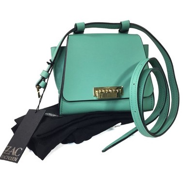 NEW! ZAC POSEN Eartha Mini Belt Bag, Evergreen SRP $325