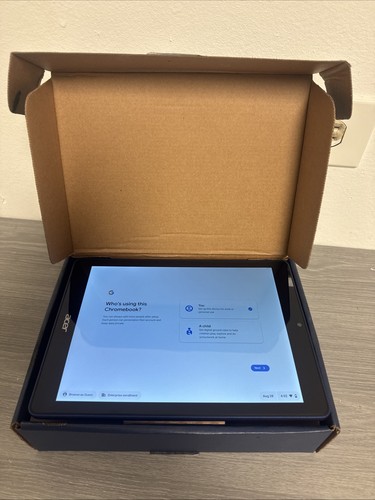 Acer Chromebook Tab 10 9.7" N18Q1 4GB 32GB SSD D651n-k9wt Chrome OS/with Pen - Picture 5 of 10