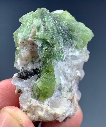 166 Carat Tourmaline Crystal With Kunzite Specimen From Afghanistan. - Picture 4 of 7