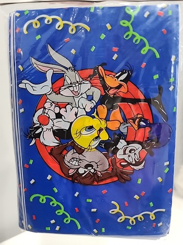 Vintage Looney Tunes Bugs and Friends Lollipop Bags & Ties (40 count) 1996 NOS - Picture 8 of 8