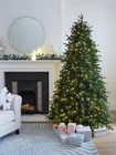 7ft Marbury Christmas Tree Mixed Tips Realistic Pre Lit LED Lights
