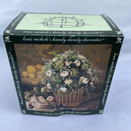 Louis Nichole’s Handy Dandy Decorator DIY Flower Arrangement Tool Vintage - Picture 9 of 19