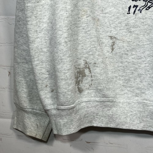 Sudadera de Colección Georgetown University Hoyas Para Hombre Talla XL Gris Años 90 Defectos - Imagen 7 de 11
