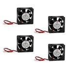 4X DC Brushless Cooling Fan 24V 0.15A 6025S 60x60x25mm 2 Pin CUP Computer Fan T9