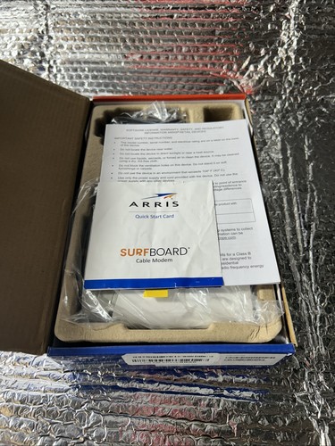 Arris Surfboard S33 Modem DCSIS 3.1 Cable Modem 2.5 Gbps Ethernet Port - Picture 8 of 10