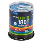 Verbatim BD-R 25GB 1-time recording 100 Pack Single-sided 1-6x VBR130RP100SV4