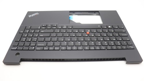 New Lenovo Thinkpad E16 Gen 1 Black Palmrest Keyboard Backlit FPR 5M11H94852 - Afbeelding 4 van 6