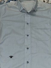Dior Homme SS04  Strip Bee  Short Sleeve Shirt by Hedi SlimaneSize 38