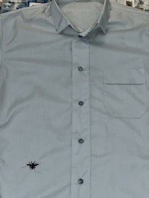 Dior Homme SS04 “Strip Bee” Short Sleeve Shirt by Hedi SlimaneSize