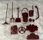 Vintage 1976 Mattel Barbie Equestrian Fox Hollow Horse Stable Accessories Lot