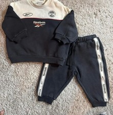 9m Reebok Black Beige Outfit Kids Boys
