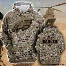E.agles sale camo hoodie