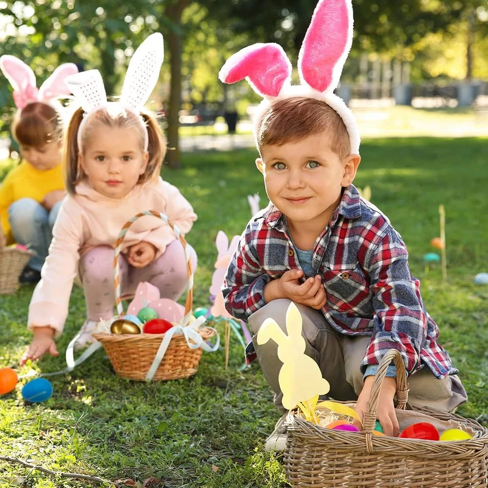 120PCS Plastic Easter Eggs with Golden Egg, Colorful Fillable Empty Eggs for Eas - Image 2 of 4