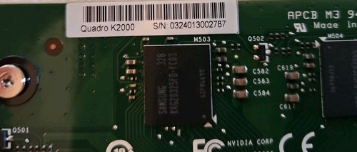 PNY NVIDIA Quadro K2000 2GB GDDR5 Graphics Video Card GPU VCQK2000-T - Picture 4 of 4