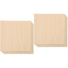 10 pcs DIY Blank Wooden Planks Unfinished Wooden Boards Wooden Planks Materials