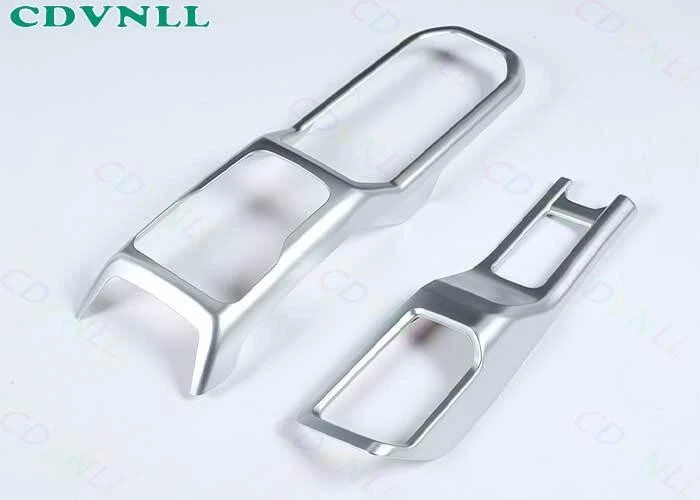 Para Jeep Wrangler JL 2018-2023 plata mate consola central cambio de marchas taza de agua Foto 3 de 4