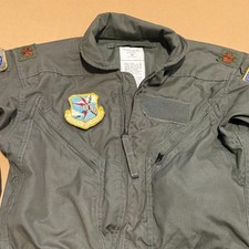 Vintage Flyers Coveralls Men Summer Fire Resistant 27/P Sage Green Size 38R