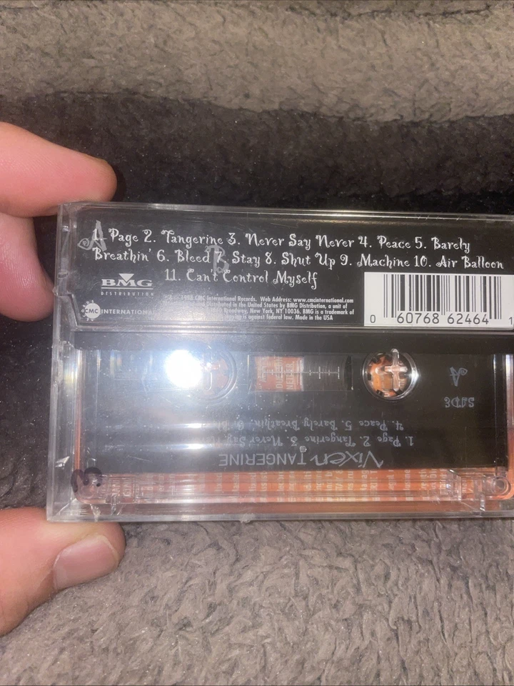 Vixen Tangerine Cassette Tape Sealed Rare READ MORE - Image 4 of 4