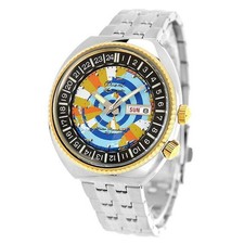 ORIENT REVIVAL RN-AA0E08Y Analog Men's Watch Multicolor Silver World Map Limited