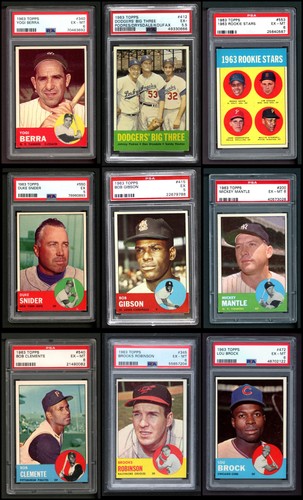 1963 Topps Baseball Complete Set w/o #537 Rose 6.5 - EX/MT+ 6920073