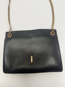 38003248?w=400 Thacker Ali Leather Crossbody Bag In Black Excellent Pre-Owned Condition display picture 1