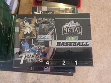 2025 Leaf Metal Baseball Hobby Box Factory Sealed New