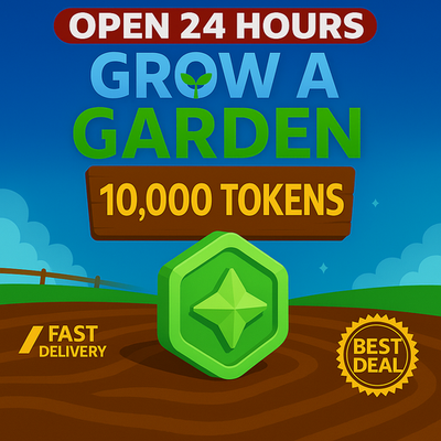 #ad 🐶 Roblox GROW A GARDEN TOKEN INSTANT DELIVERY☑️ $139.99