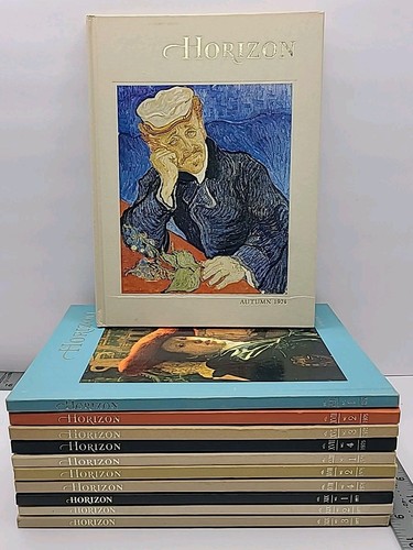 Horizon a Magazine of the Arts Volume 17. 1975 Complete, 1974 V4, 1976 1977 - Picture 1 of 9