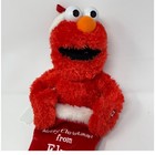 Elmo Christmas Stocking Animated Singing Plush Sesame Street Holiday Decor 20"