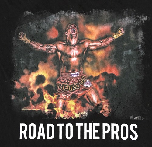 VINTAGE.TONY MURPHY-TMURF-ROAD TO THE PROS-2 SIDED T-SHIRT-LARGE-MMA - Bild 1 von 6