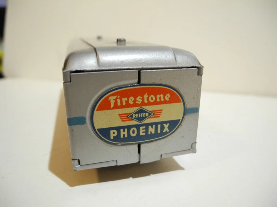 MARKLIN PHOENIX-FIRESTONE KASTENWAGEN No. 8017 MADE IN WESTERN GERMANY MINT MINT - Image 4 of 4